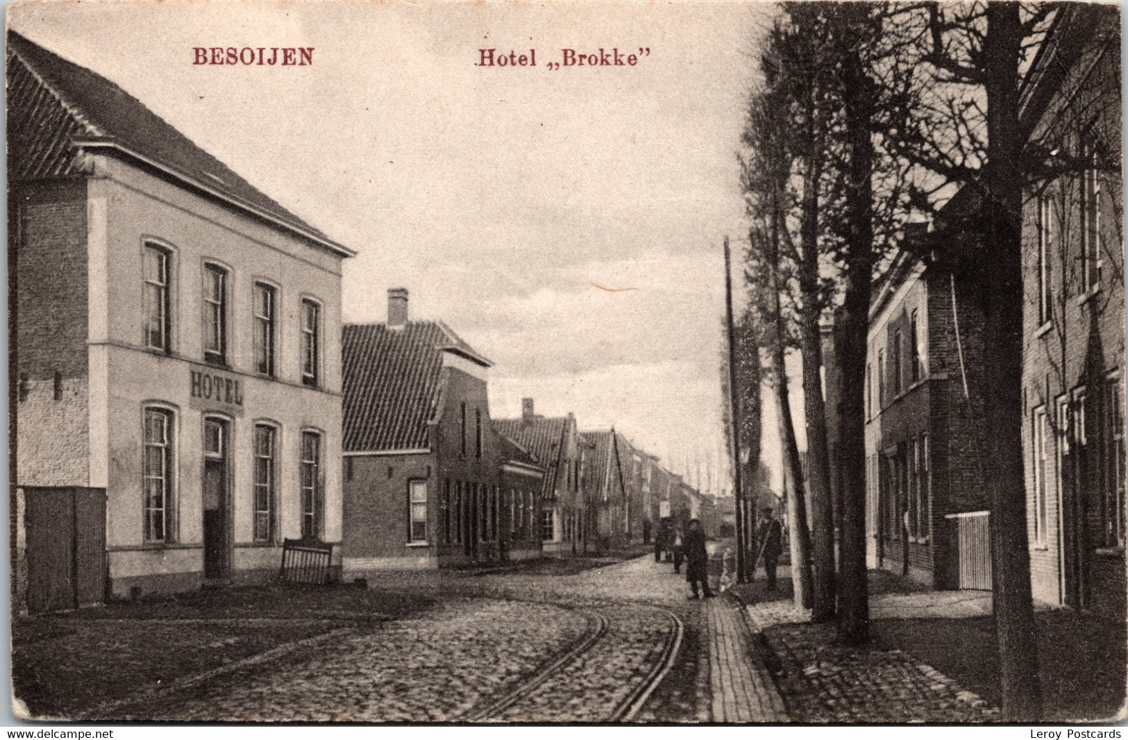 #1917 - Waalwijk, Besoijen, Hotel ‘Brokke’ (NB) - Waalwijk