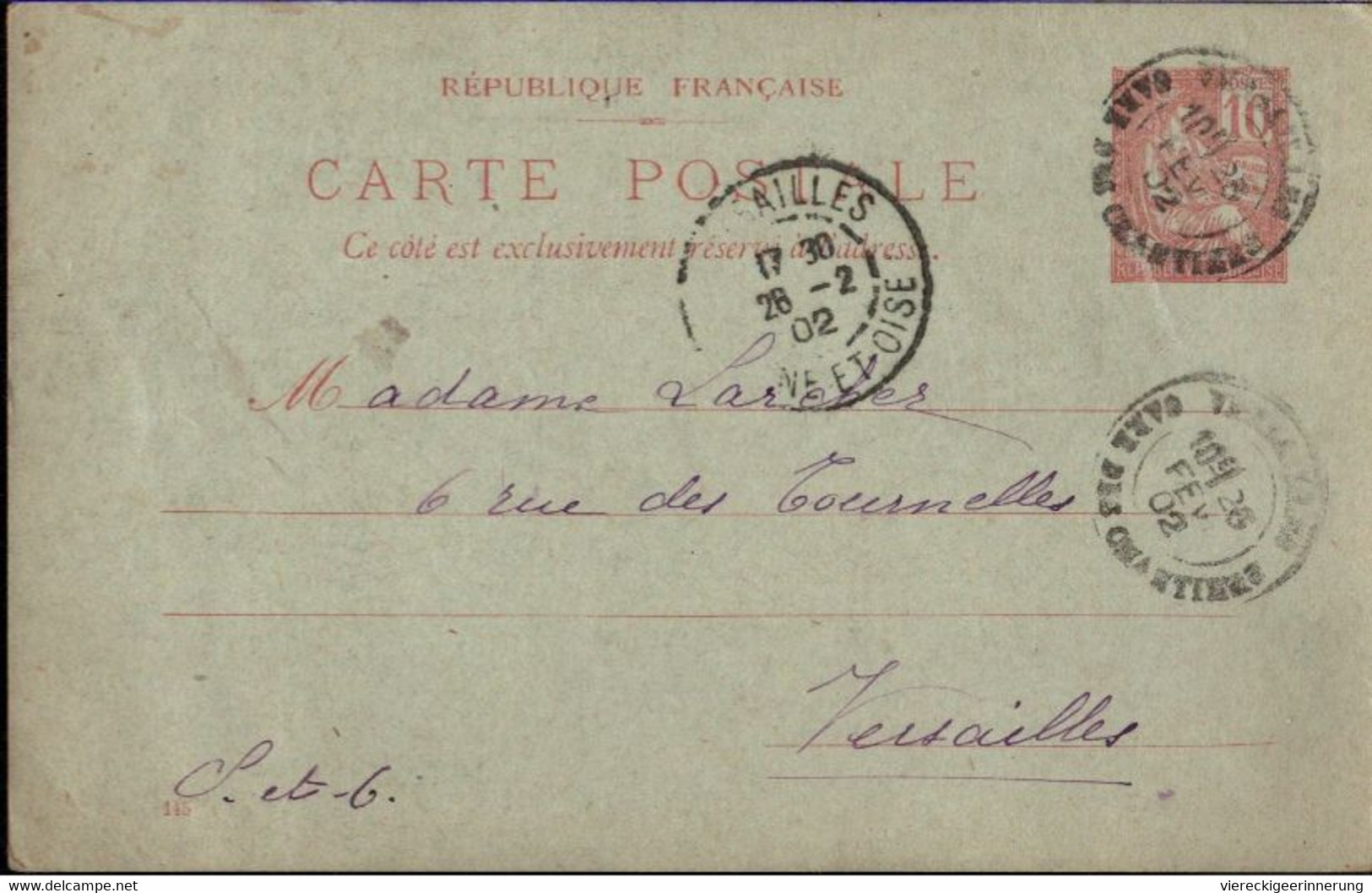 ! Lot von 9 Ganzsachen aus Frankreich 1881-1906, france