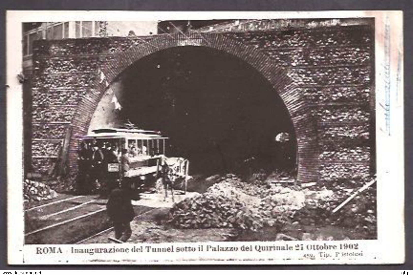 P297  - ROMA  - INAUGURAZIONE DEL TUNNEL - Transports