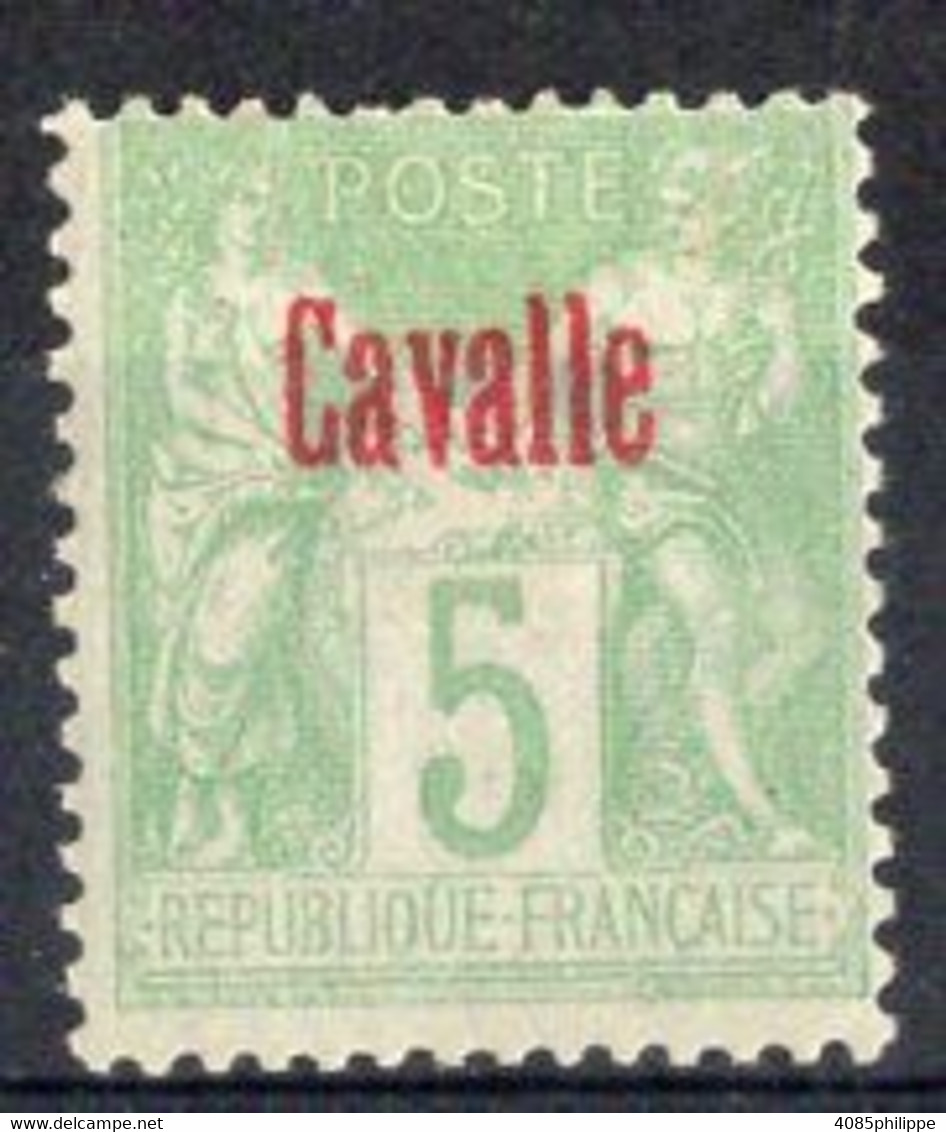 Cavalle Timbre-poste N°2  Neuf Charnière Cote : 25€00 - Nuevos