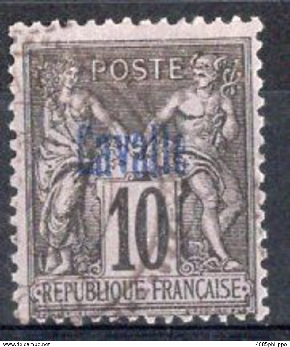 Cavalle Timbre-poste N°3  Oblitéré TB  Cote : 30€00 - Oblitérés