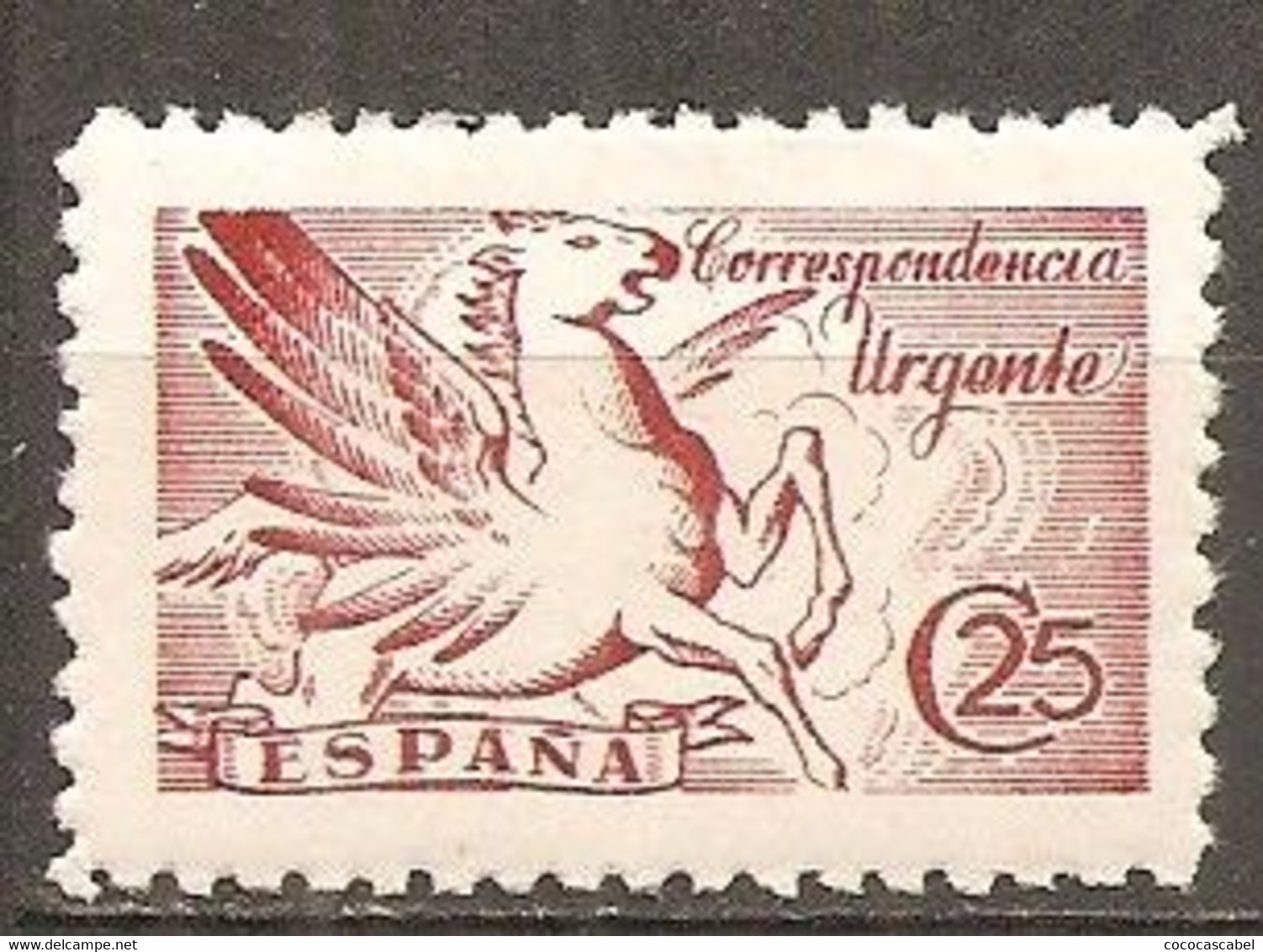 España/Spain-(MH/*) - Edifil  952 - Yvert Urgente 30 - Eilbriefmarken