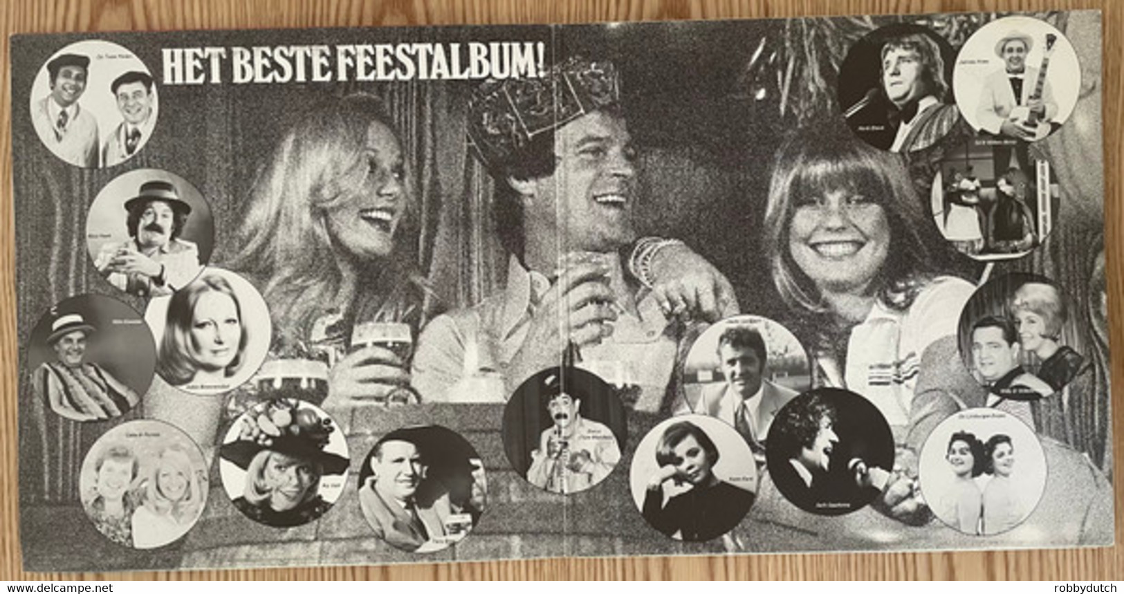 * 2LP *  HET BESTE FEESTALBUM - DIVERSE ARTIESTEN (Holland 1975 EX!!) - Autres - Musique Néerlandaise