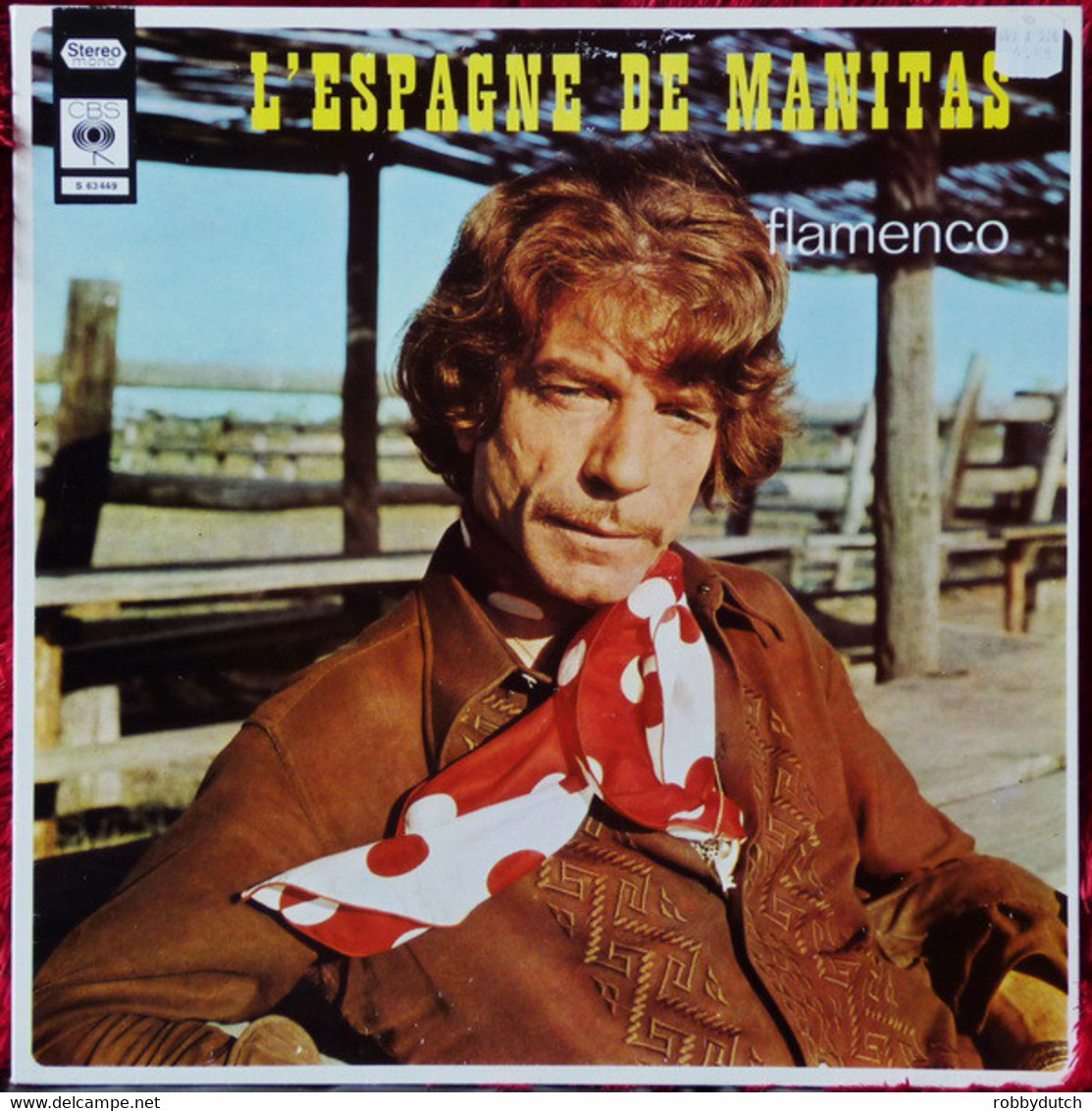 * LP *  MANITAS DE PLATA - L' ESPAGNE DE MANITAS - FLAMENCO (France 1968 EX!!) - Altri - Musica Spagnola
