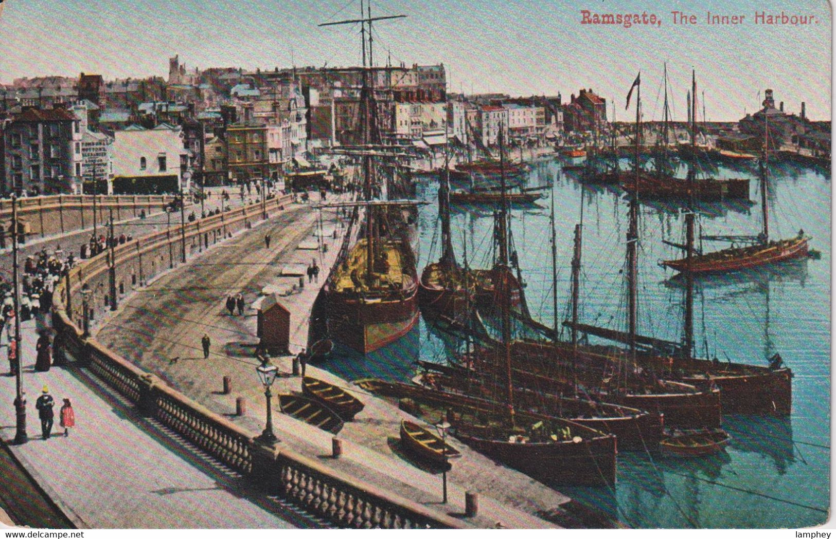 Early Animated Postcard Of The Inner Harbour At RAMSGATE - Ramsgate