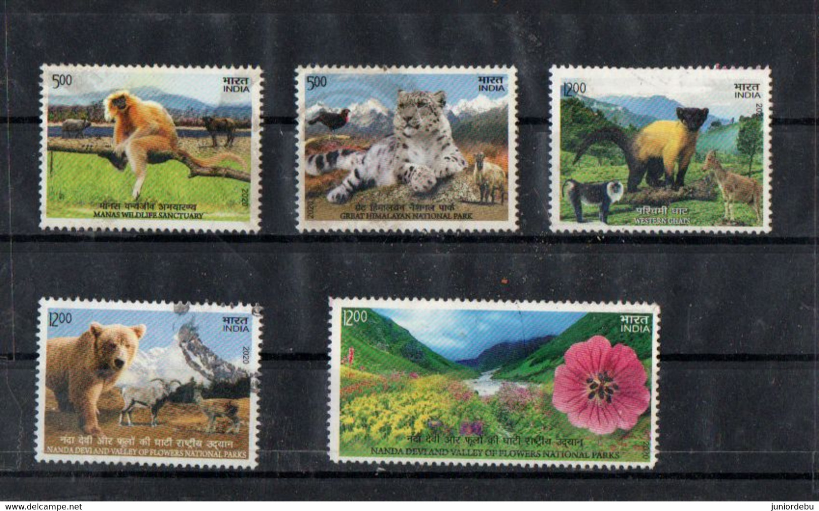 India - 2020 - UNESCO World Heritage Sites In India - Set - Used. - Used Stamps