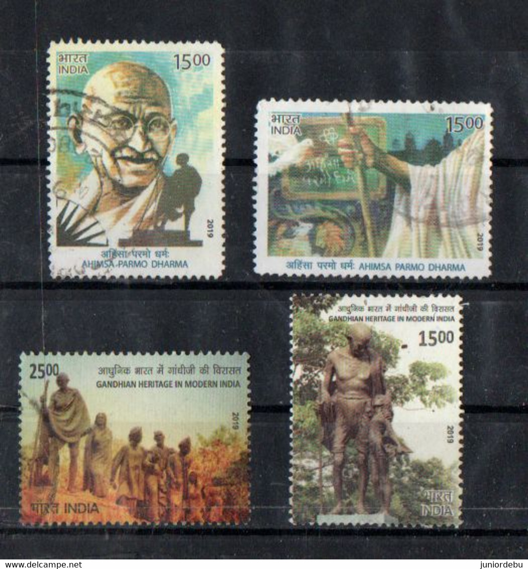 India - 2019 - Gandhi - 2 Diff Sets  - Used. - Used Stamps