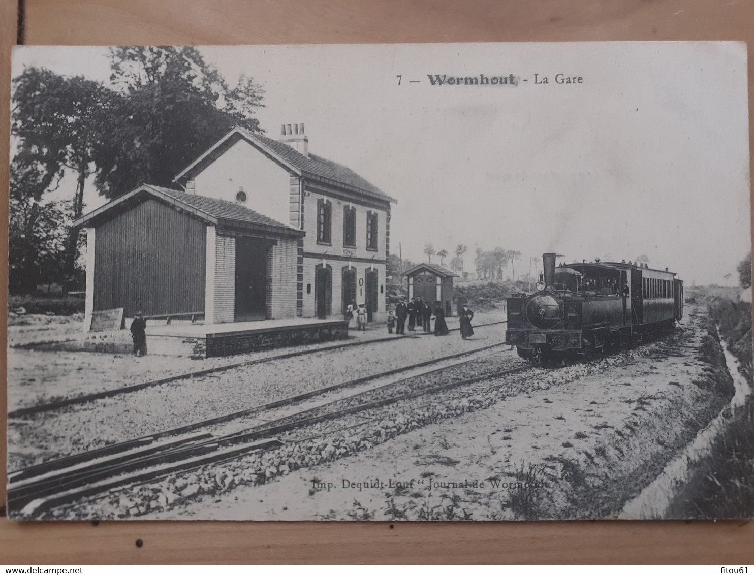 WORMHOUT   La Gare   (vue Intérieure) - Wormhout