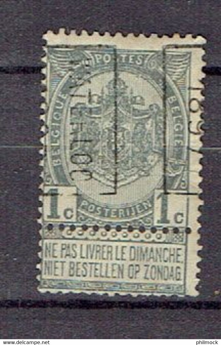 Préo - Voorafgestempelde Zegels 111B - Waterloo 1897 Timbre N°53 - Roller Precancels 1894-99