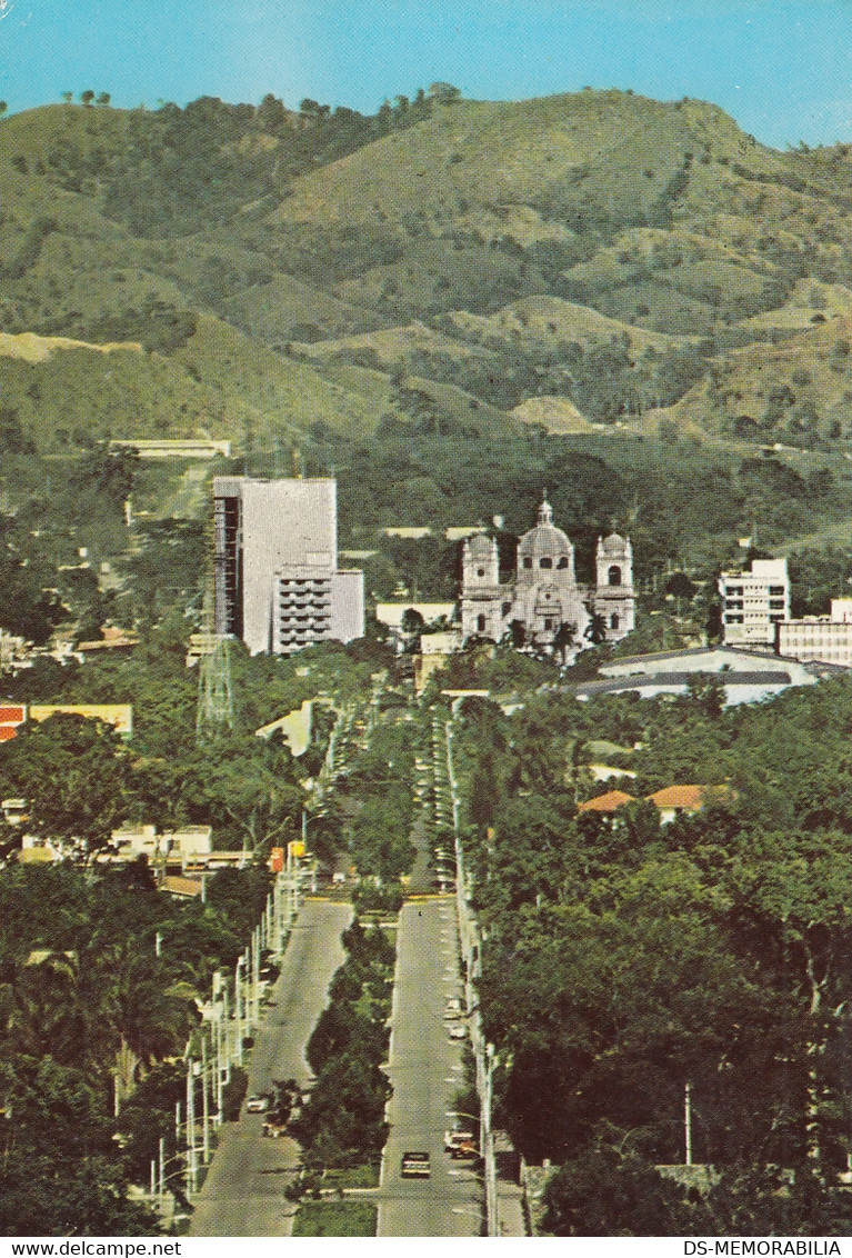 Honduras - San Pedro Sula - Boulevard Morazan Postcard Used 1980 - Honduras