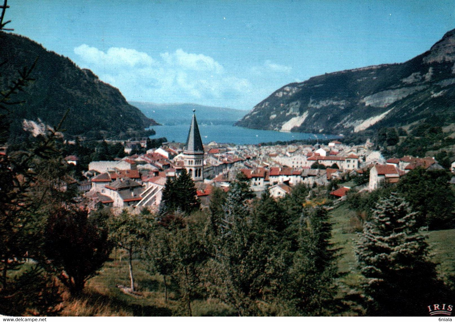 16864 NANTUA   Vue Générale     ( 2 Scans) 01 Ain - Nantua