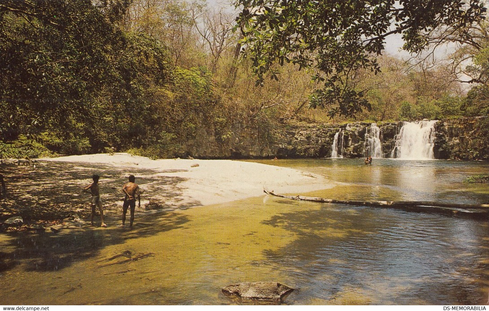 Costa Rica - Rio El Salto , Liberia , Guancaste , Waterfall - Costa Rica