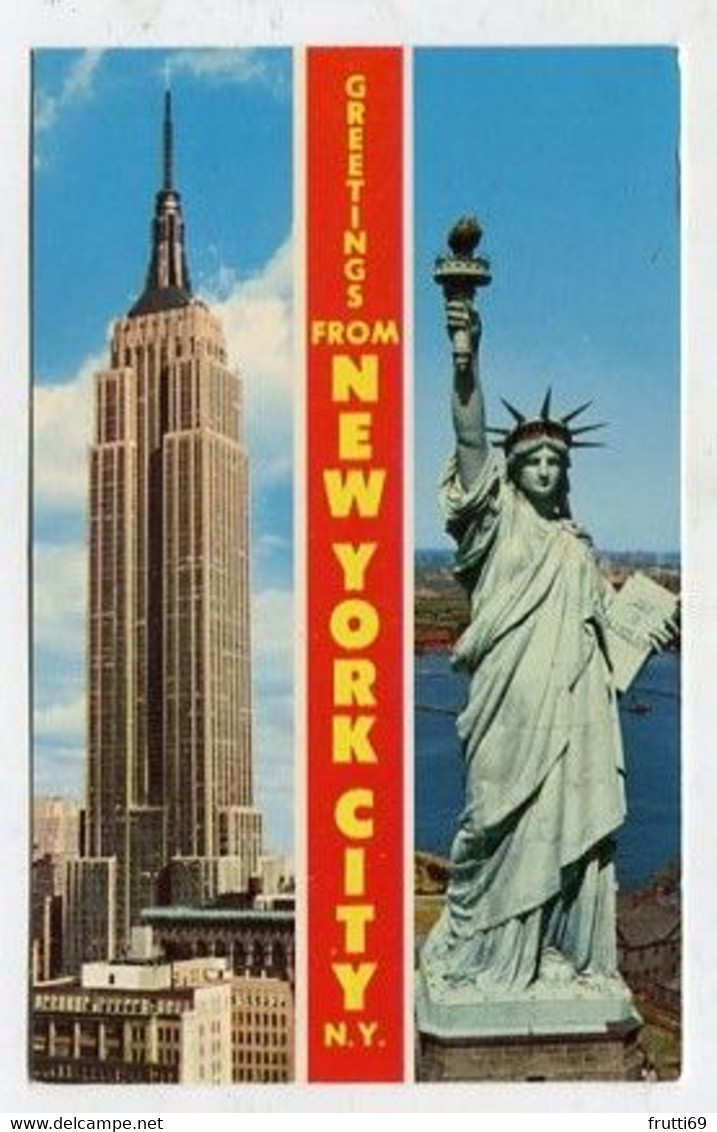 AK 108142 USA - New York City - Mehransichten, Panoramakarten