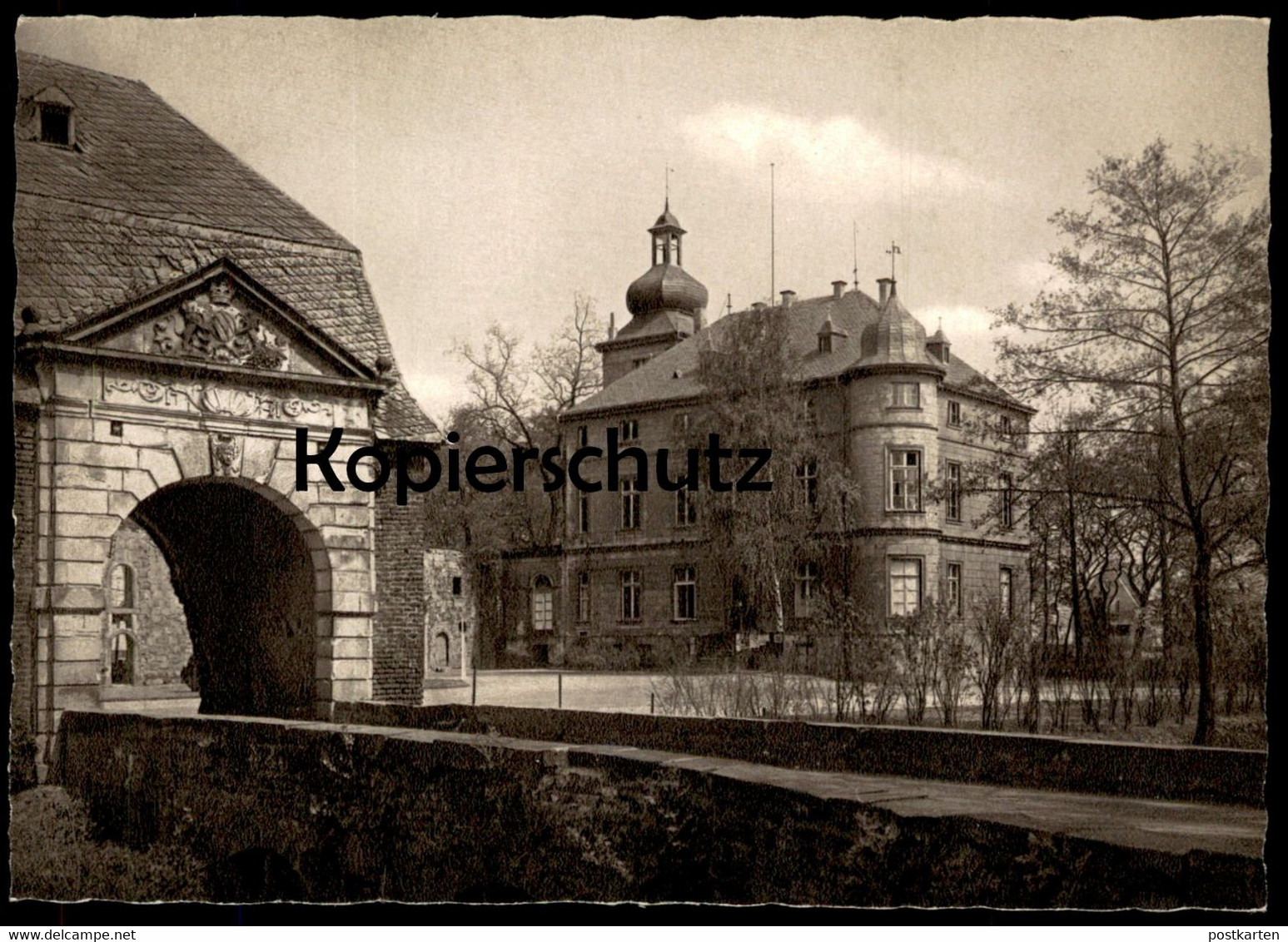 ÄLTERE POSTKARTE TROISDORF RATHAUS TORBOGEN TOR Ansichtskarte AK Cpa Postcard - Troisdorf