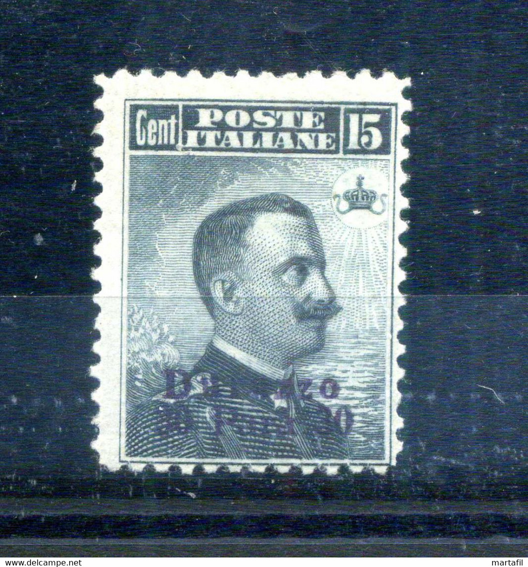 1909-11 DURAZZO N.3 MNH ** 30pa. Su 15 Centesimi Grigio, Francobollo D'Italia Sovrastampato, 375€ Di Cat. Sassone - Europese En Aziatische Kantoren