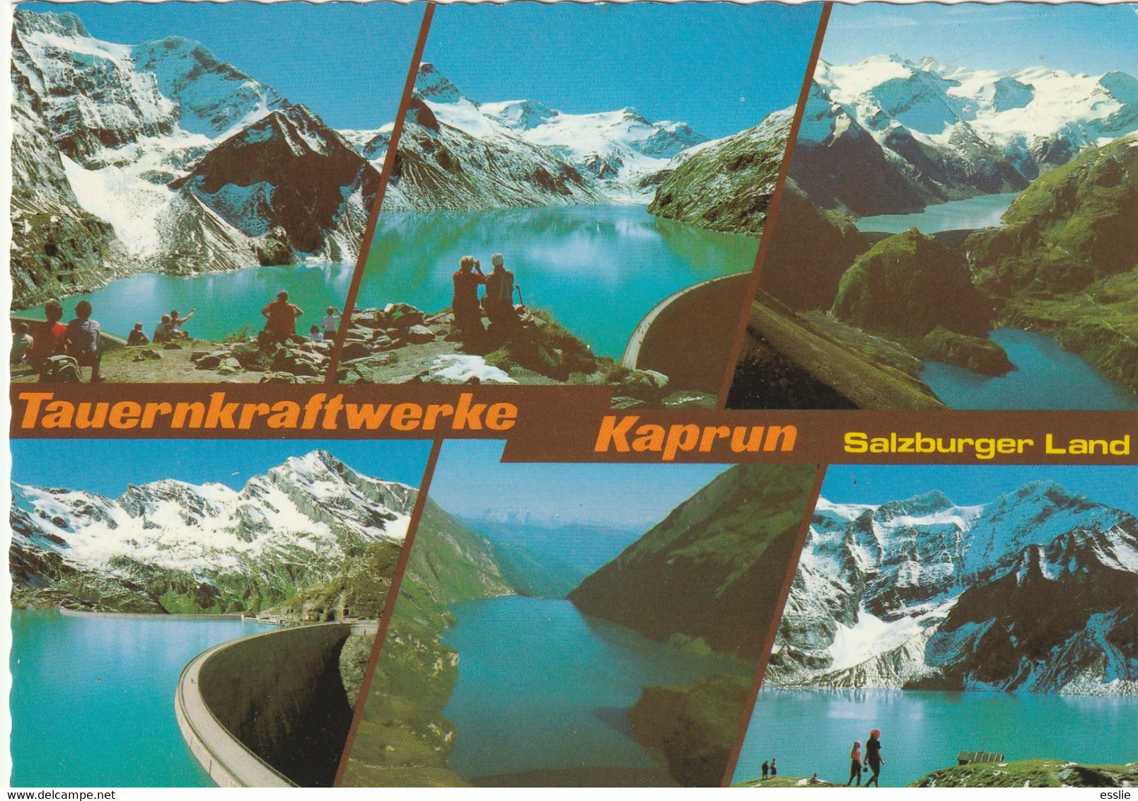 Austria Tauernkraftwerke Kaprun - Postcard Post Card - 1981 - Mountains - Kaprun