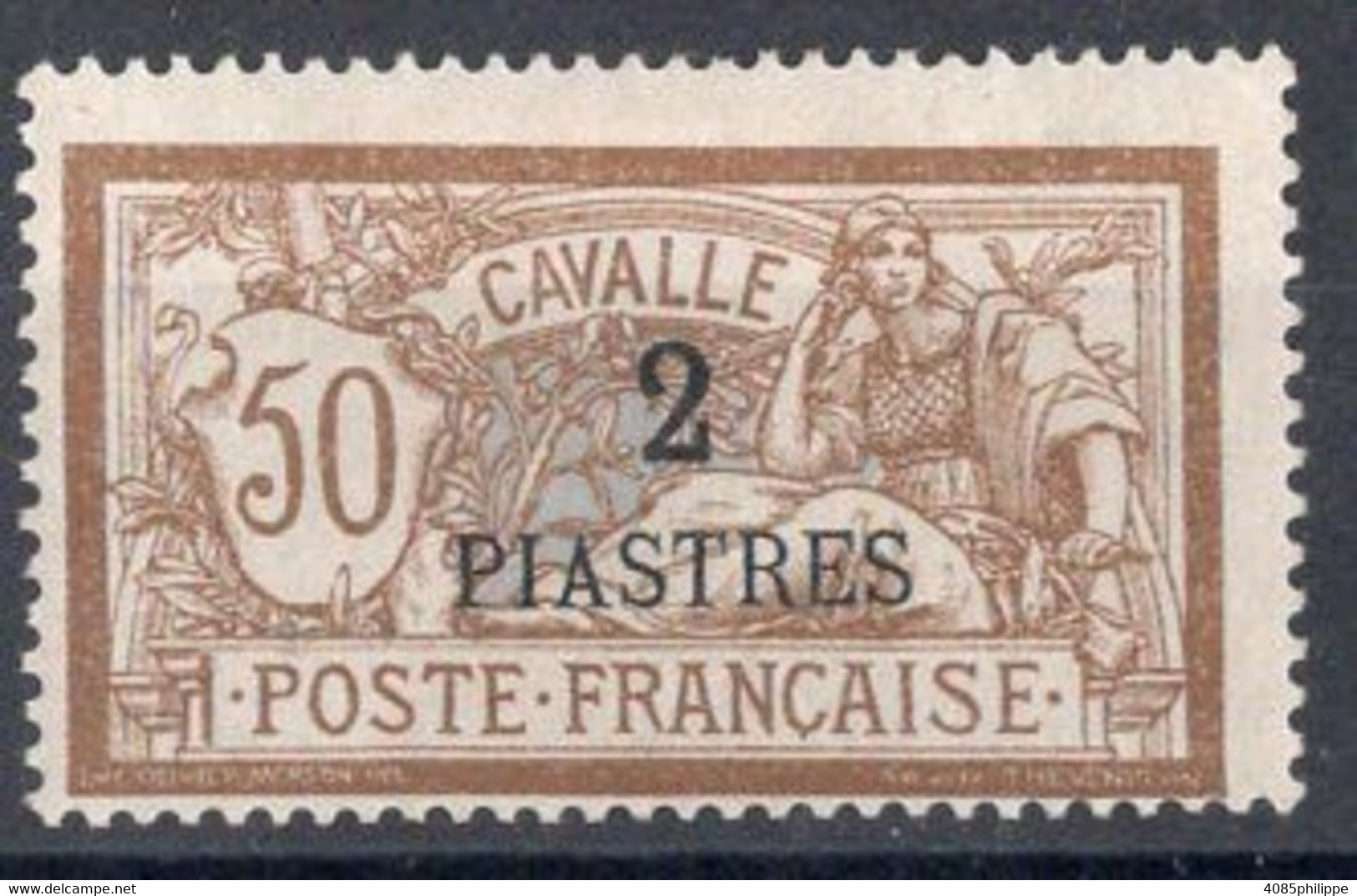 Cavalle Timbre-poste N°14*  Neuf Charnière Cote : 16€00 - Unused Stamps