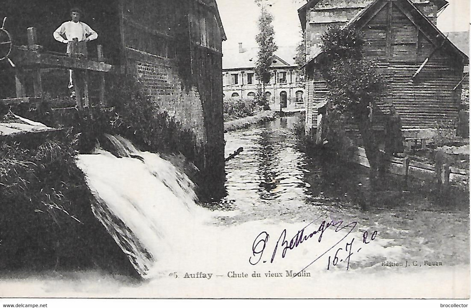 AUFFAY ( 76 )  -  Chute Du Vieux Moulin - Auffay