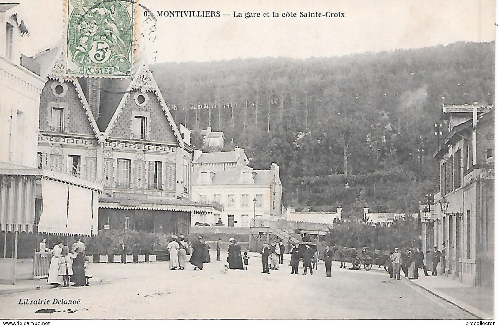MONTIVILLIERS ( 76 )  -  La Gare Et La Côte Sainte Croix - Montivilliers