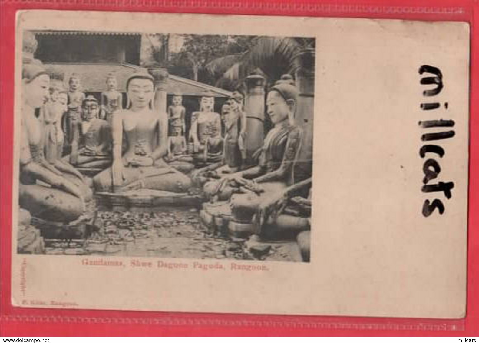 MYANMAR   BURMA   RANGOON GAUDAMAS SHWE DAGONE PAGODA   RELIGION  BUDDHISM - Myanmar (Burma)