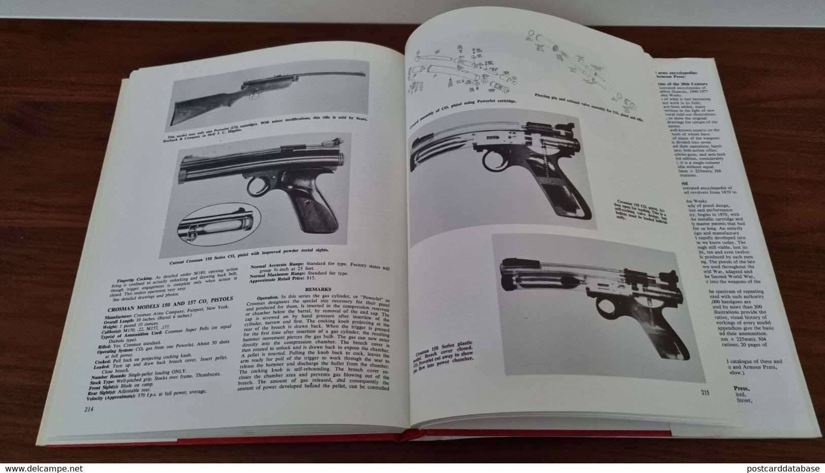 Smith's Standard Encyclopedia Of Gas, Air, & Spring Guns Of The World - W. H. B. Smith - Military/ War