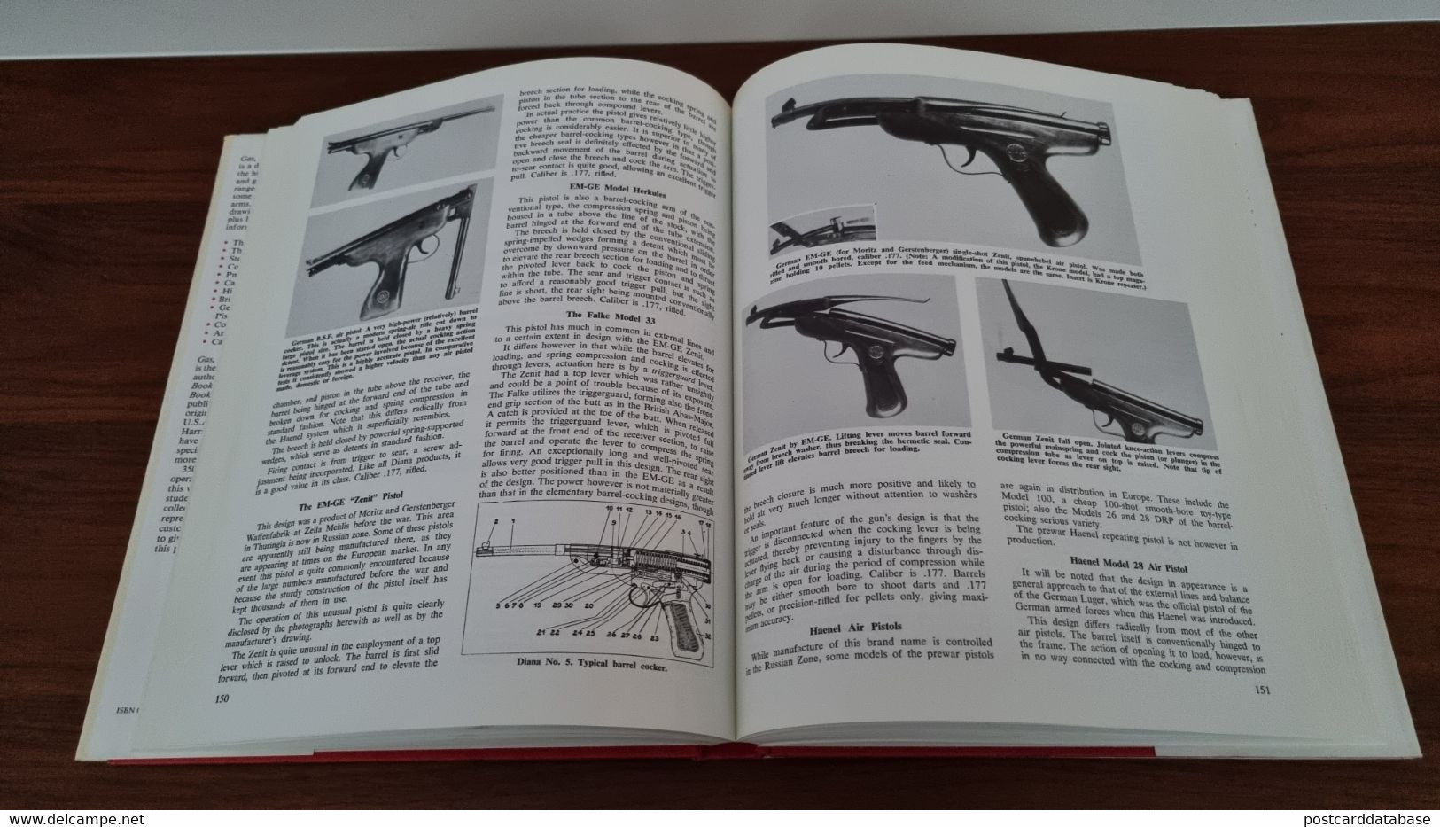 Smith's Standard Encyclopedia Of Gas, Air, & Spring Guns Of The World - W. H. B. Smith - Military/ War