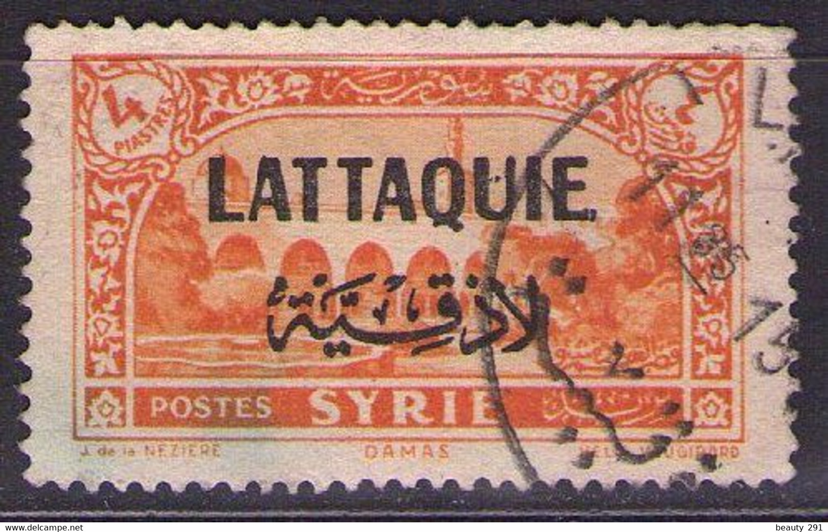 LATTAQUIE - 1931 Mi 14  USED - Used Stamps