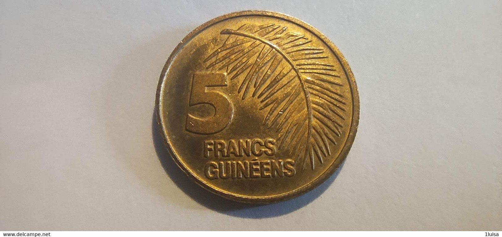 Guinea 5 Francs 1985 - Guinée