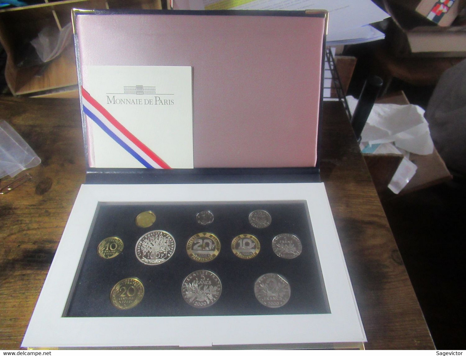 Coffret BE 2000 Pièces De1 Ct à 100 Francs Pièce FDC - BU, BE & Coffrets