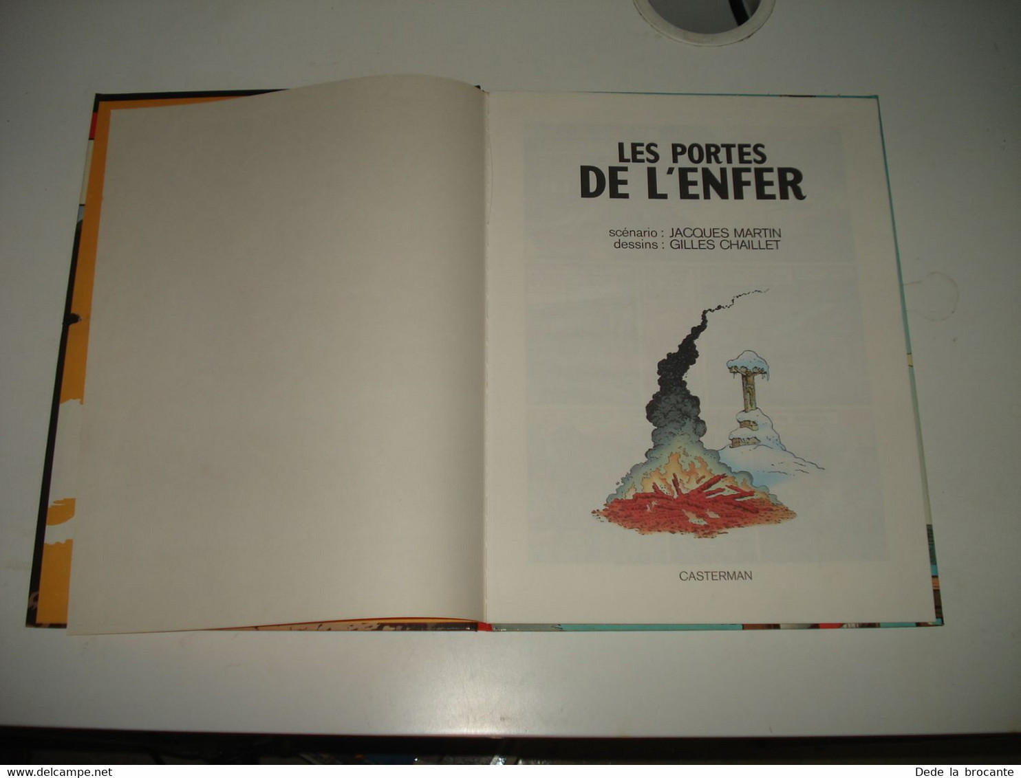 C46 ( 2 ) / Lefranc " Les Portes De L'enfer " -  E.O De 1978 - Comme Neuf - Lefranc