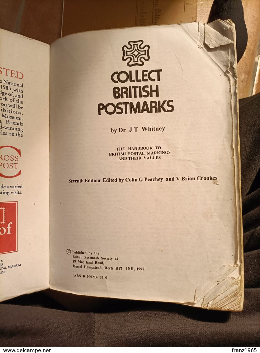 Collect British Postmarks. Seventh Edition, 1997 - Großbritannien