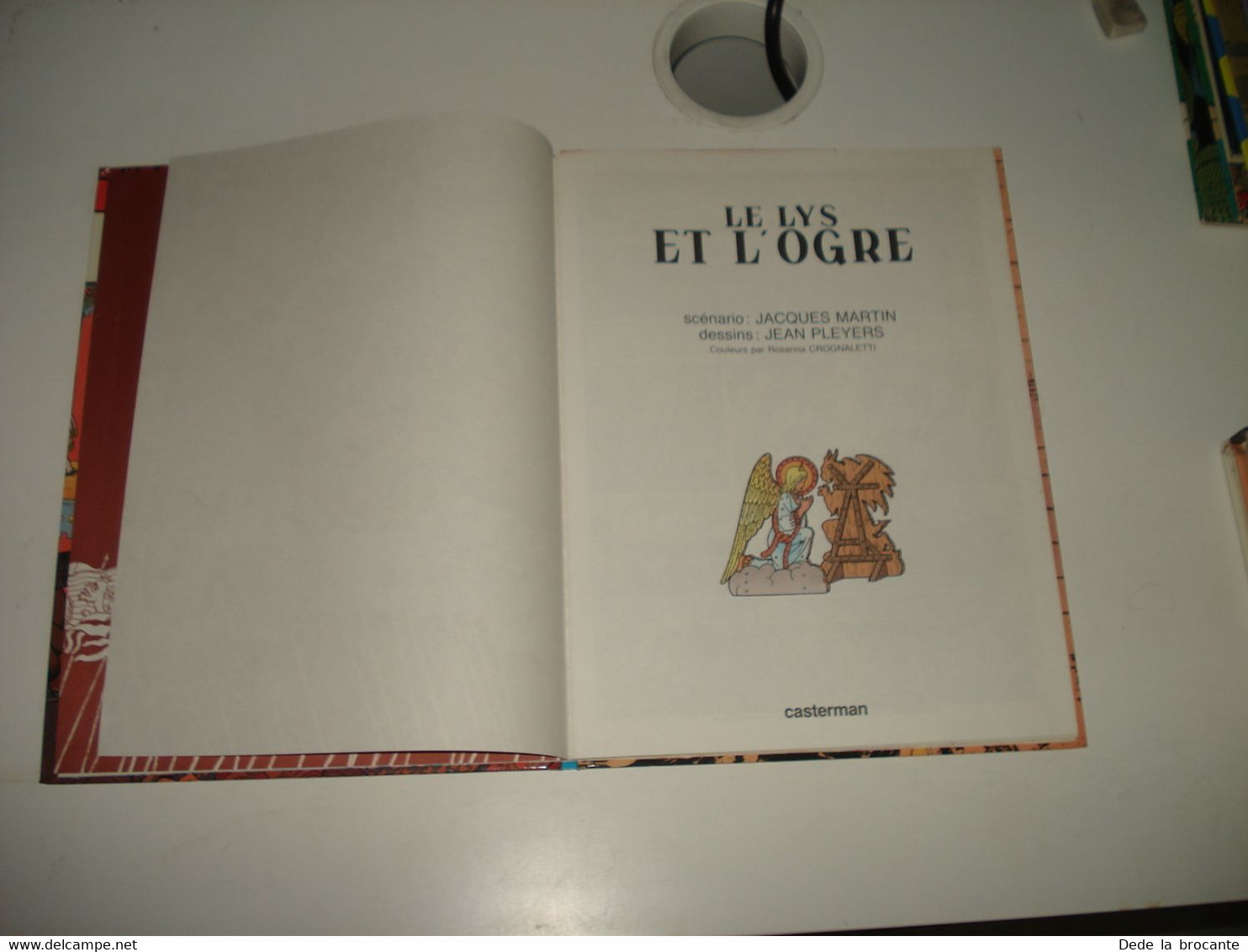 C46  / Jhen  " Le Lys Et L'ogre " -  E.O De 1986 - Très Proche Du Neuf - - Jhen