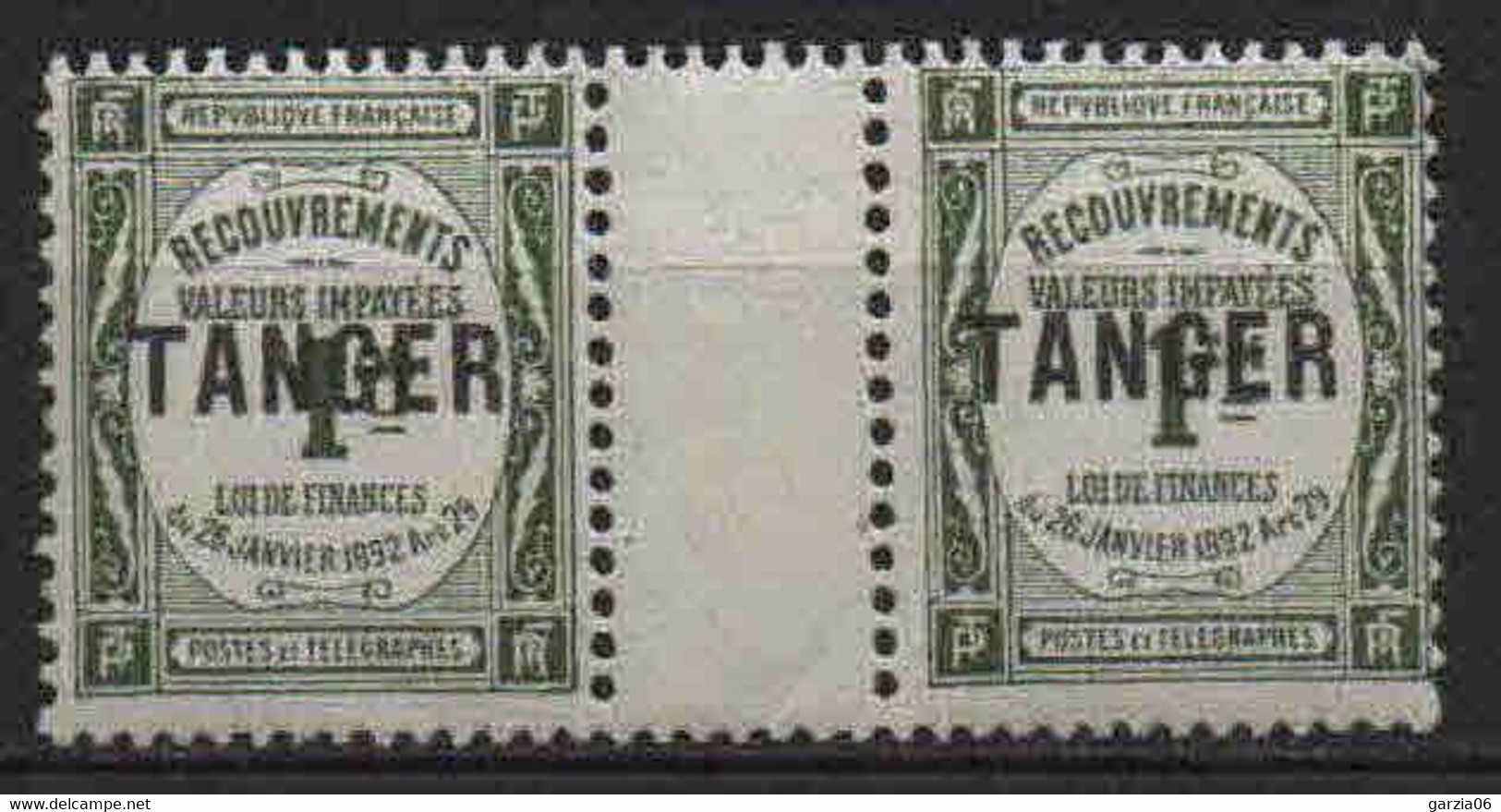 Maroc - 1918 - Timbre Taxe N° 42 Avec Pont - Neufs ** - MNH - Portomarken