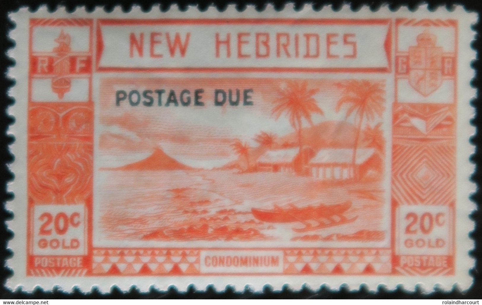 LP3844/1825 - 1938 - COLONIES FRANÇAISES - NOUVELLES HEBRIDES - TIMBRE TAXE - N°18 NEUF* - Strafport