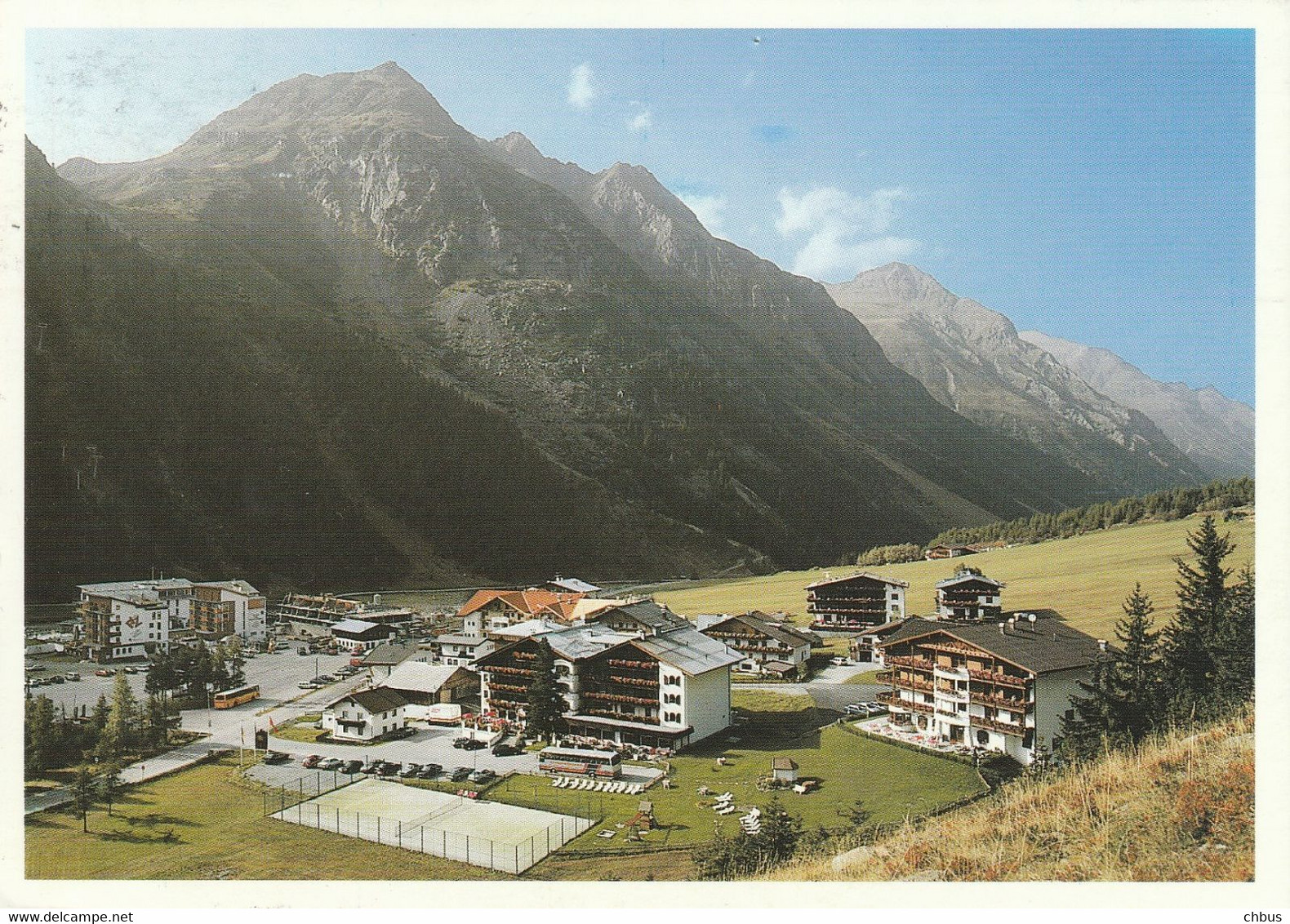 Mittelberg, Tirol; Postauto, Autobus - Pitztal