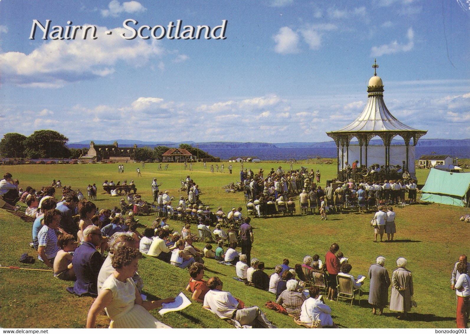 Nairn, Moray Firth, Scotland. Bandstand - Inverness-shire