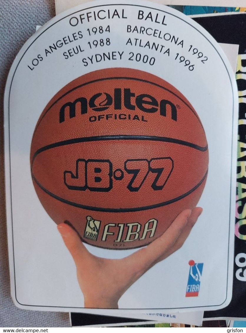 Sticker Fiba Basket Baloncesto - Other & Unclassified