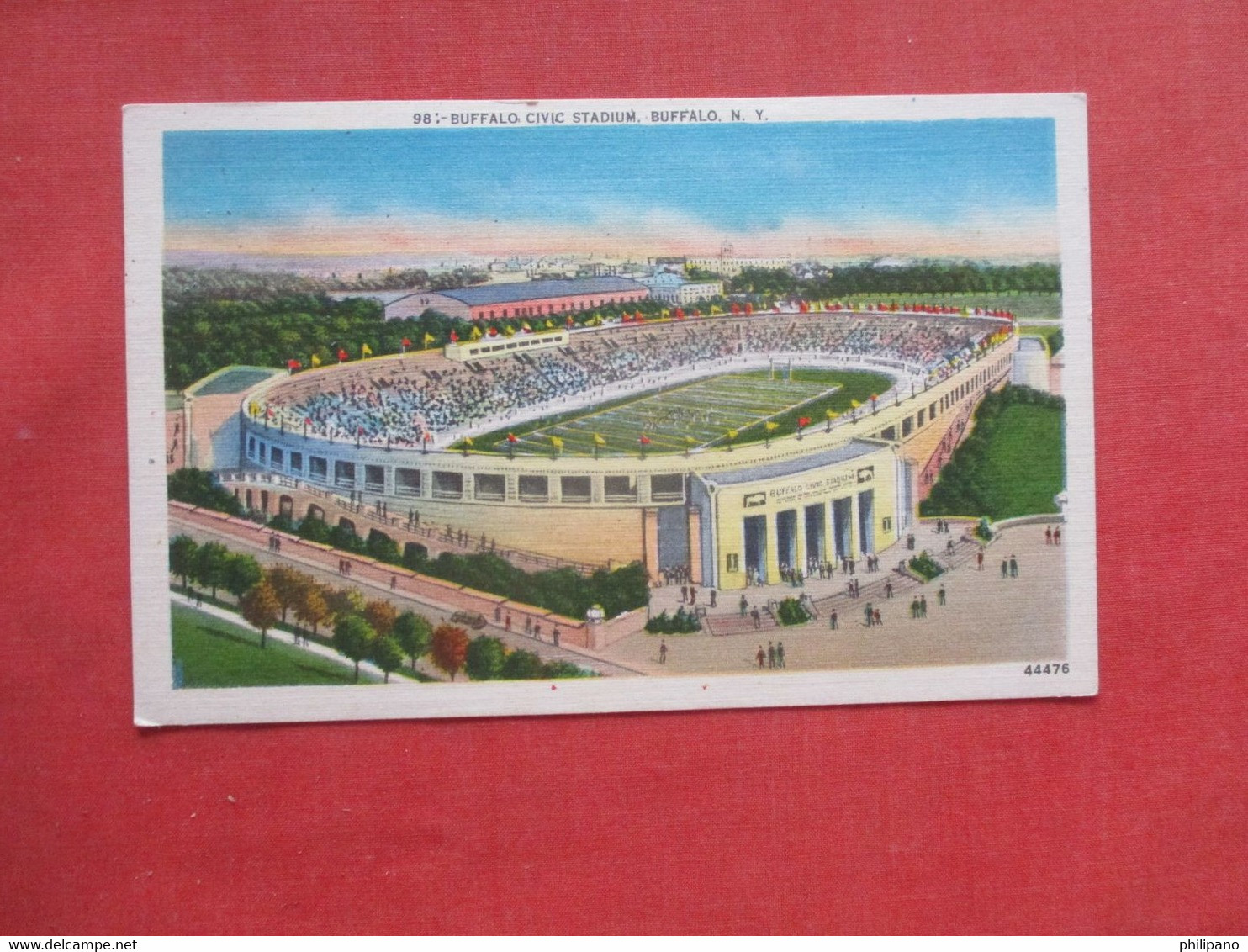 Football Civic Stadium.   Buffalo New York > Buffalo    Ref 5905 - Buffalo