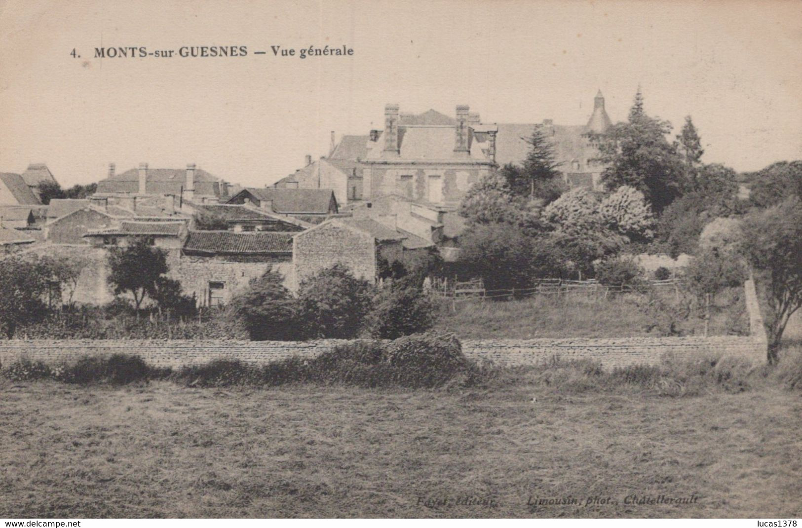 86 / MONTS SUR GUESNES / VUE GENERALE - Monts Sur Guesnes