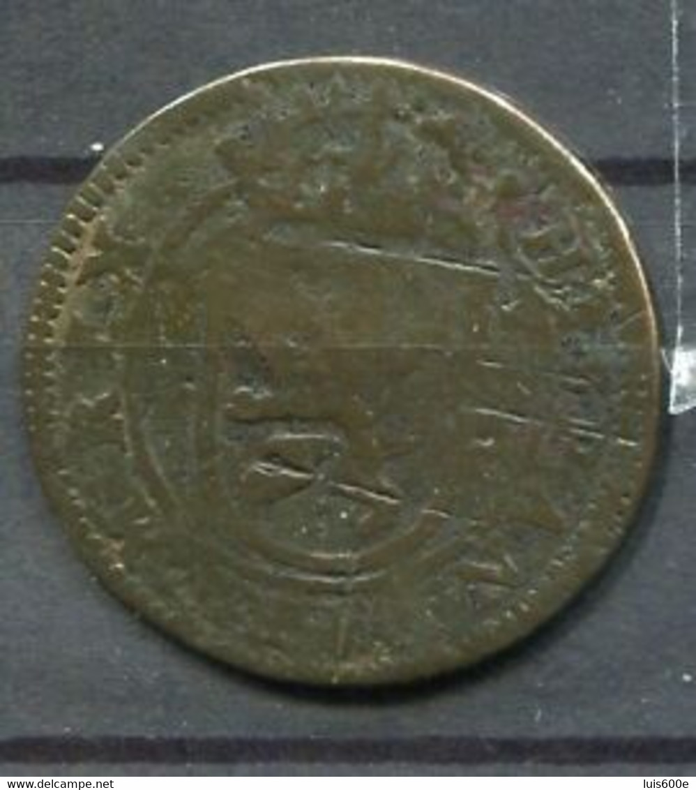 1600/20.ESPAÑA.MONEDA.FELIPE III.8 MARAVEDIS DE COBRE.CECA SEGOVIA - Monete Provinciali