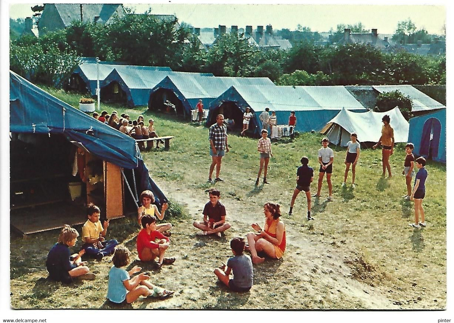 BLAINVILLE SUR MER - Colonie De Vacances Des"Amis De L'Ecole" De SAINT REMY DE LA VANNE - Blainville Sur Mer