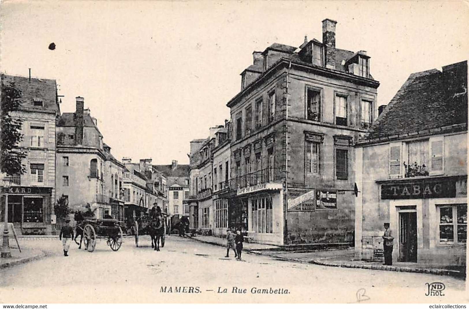 Mamers      72         La Rue Gambetta        (voir Scan) - Mamers