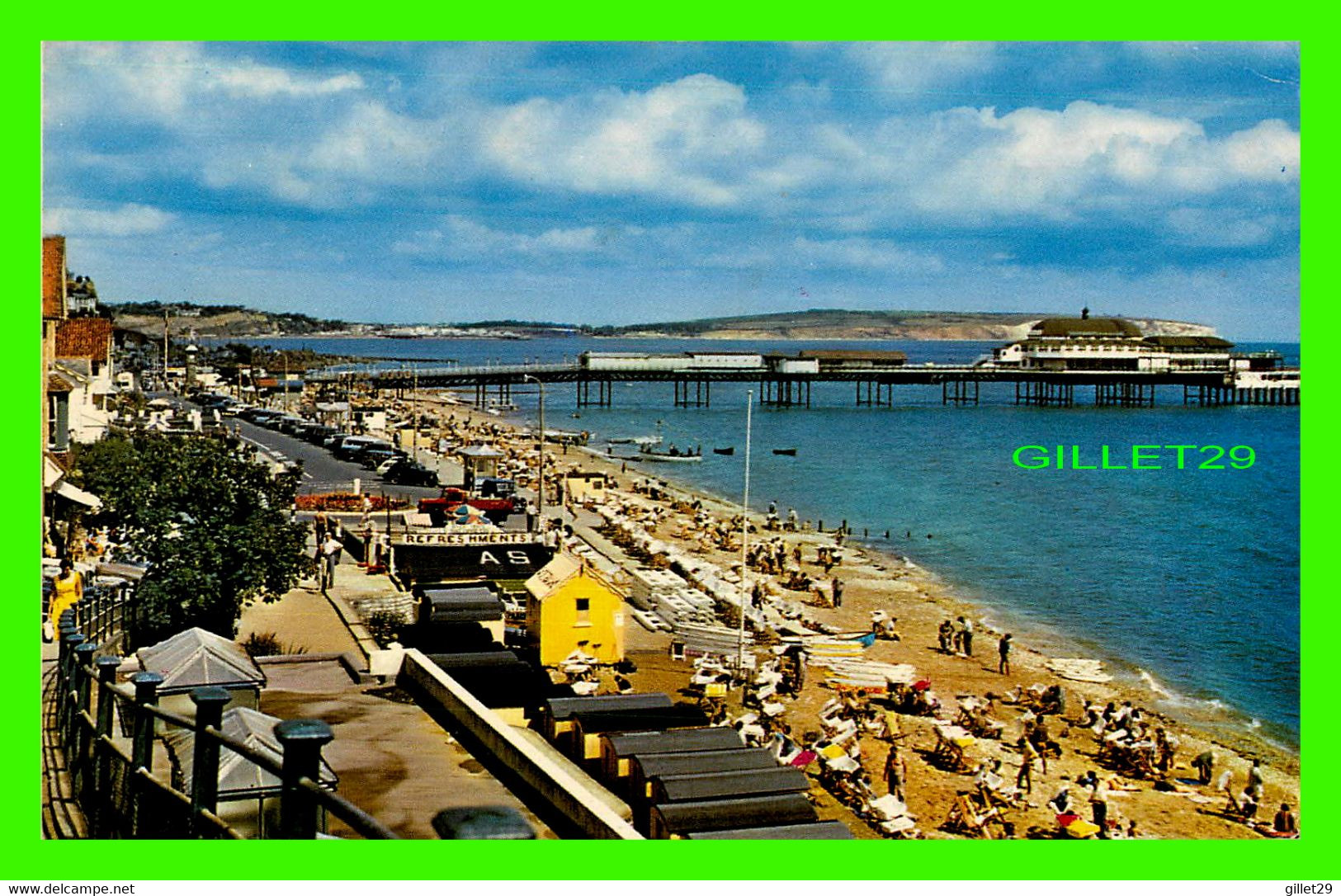 ISLE OF WIGHT - THE PIER AND ESPLANADE, SHANKLIN, I.O.W. - TRAVEL IN 1965 - - Autres & Non Classés