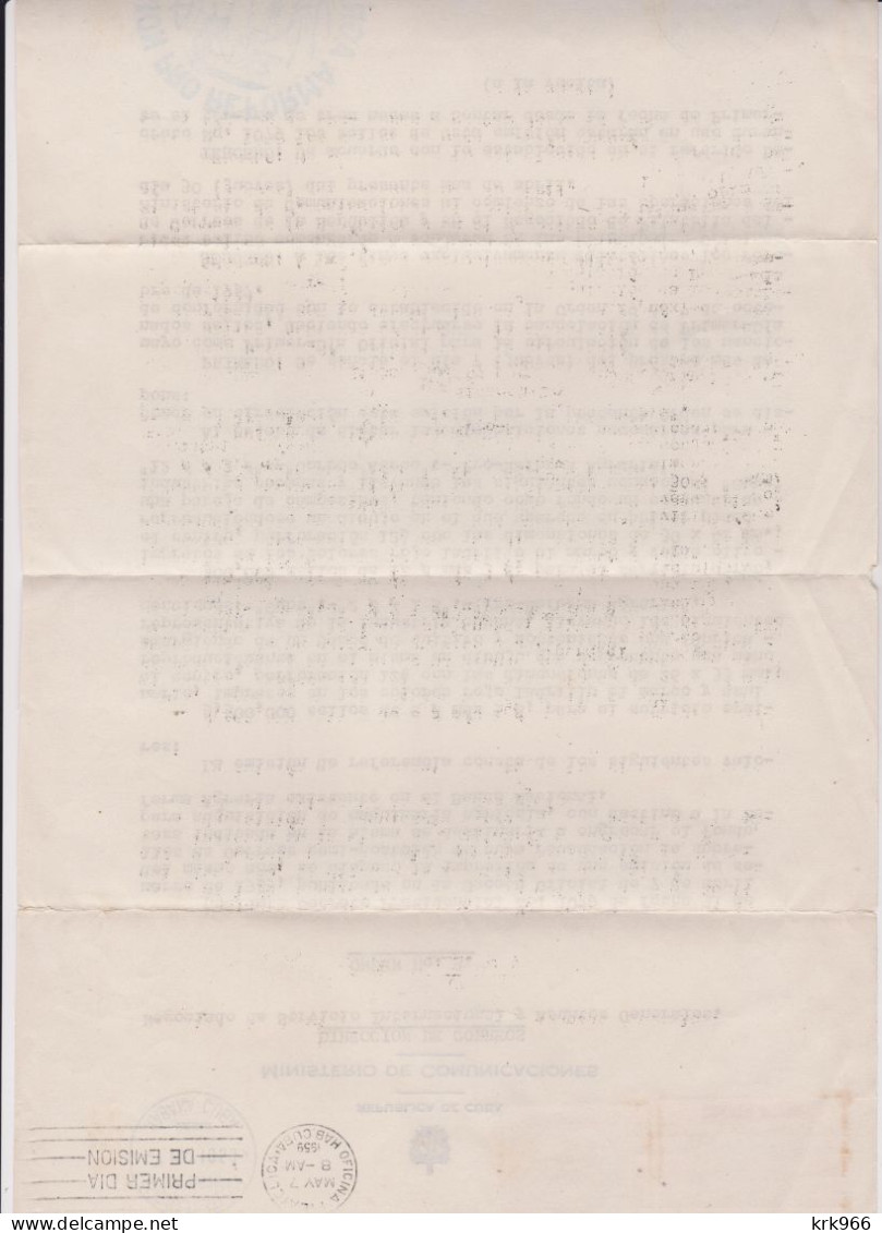 CUBA  HAVANA LA HABANA 1959  Nice Document - Briefe U. Dokumente