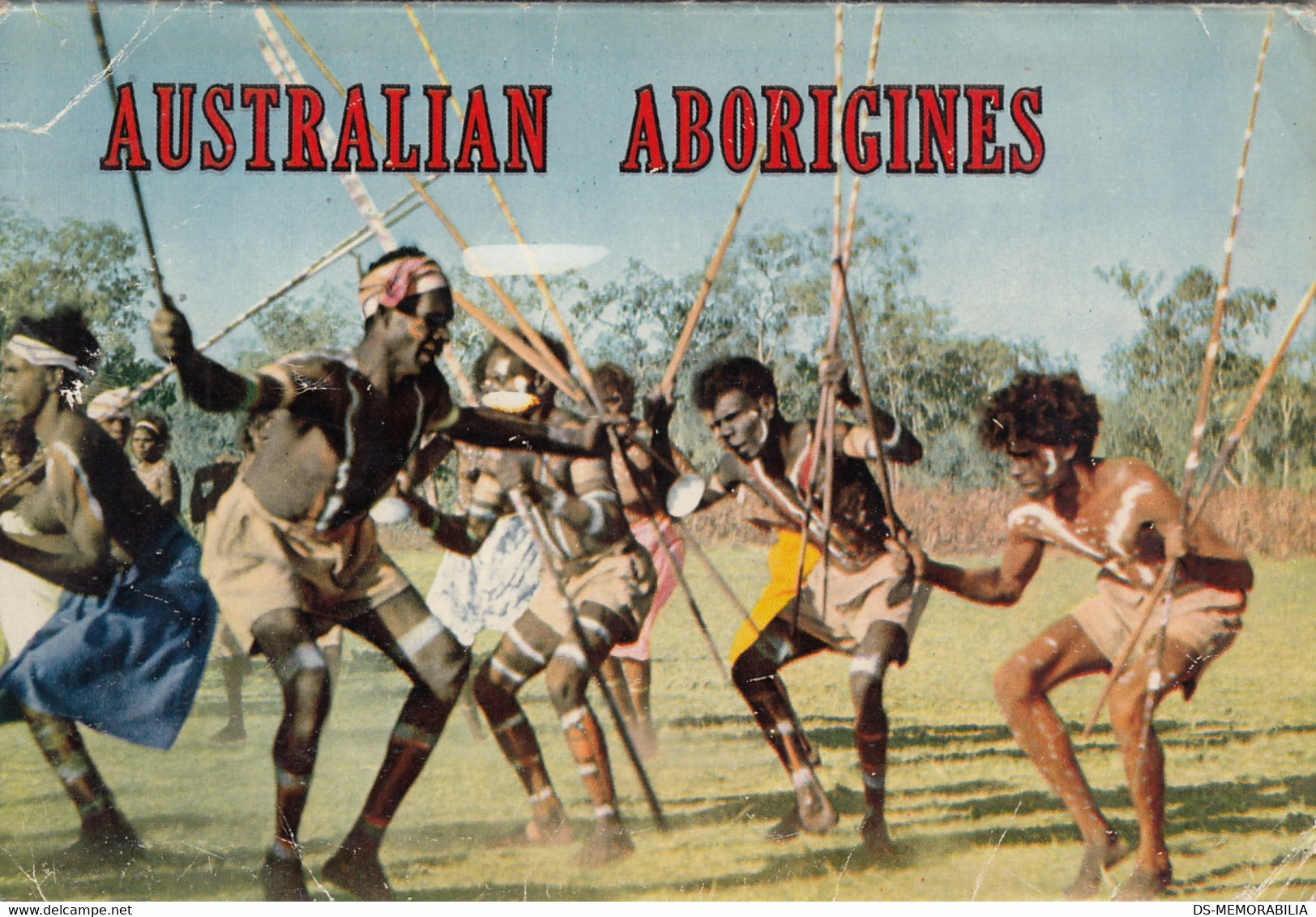 Australian Aborigines Folder W 14 Pics , Sent 1963 - Aborigenes