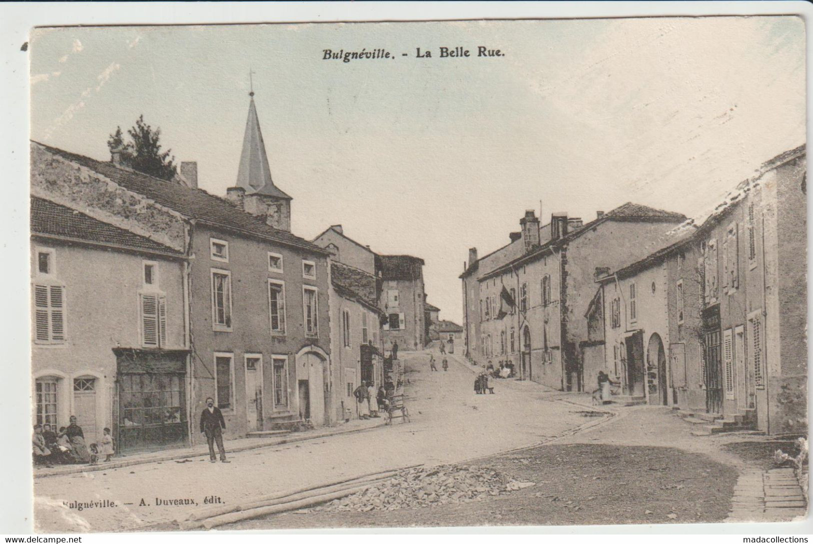 Bulgnéville (88 - Vosges) . La Belle Rue - Bulgneville