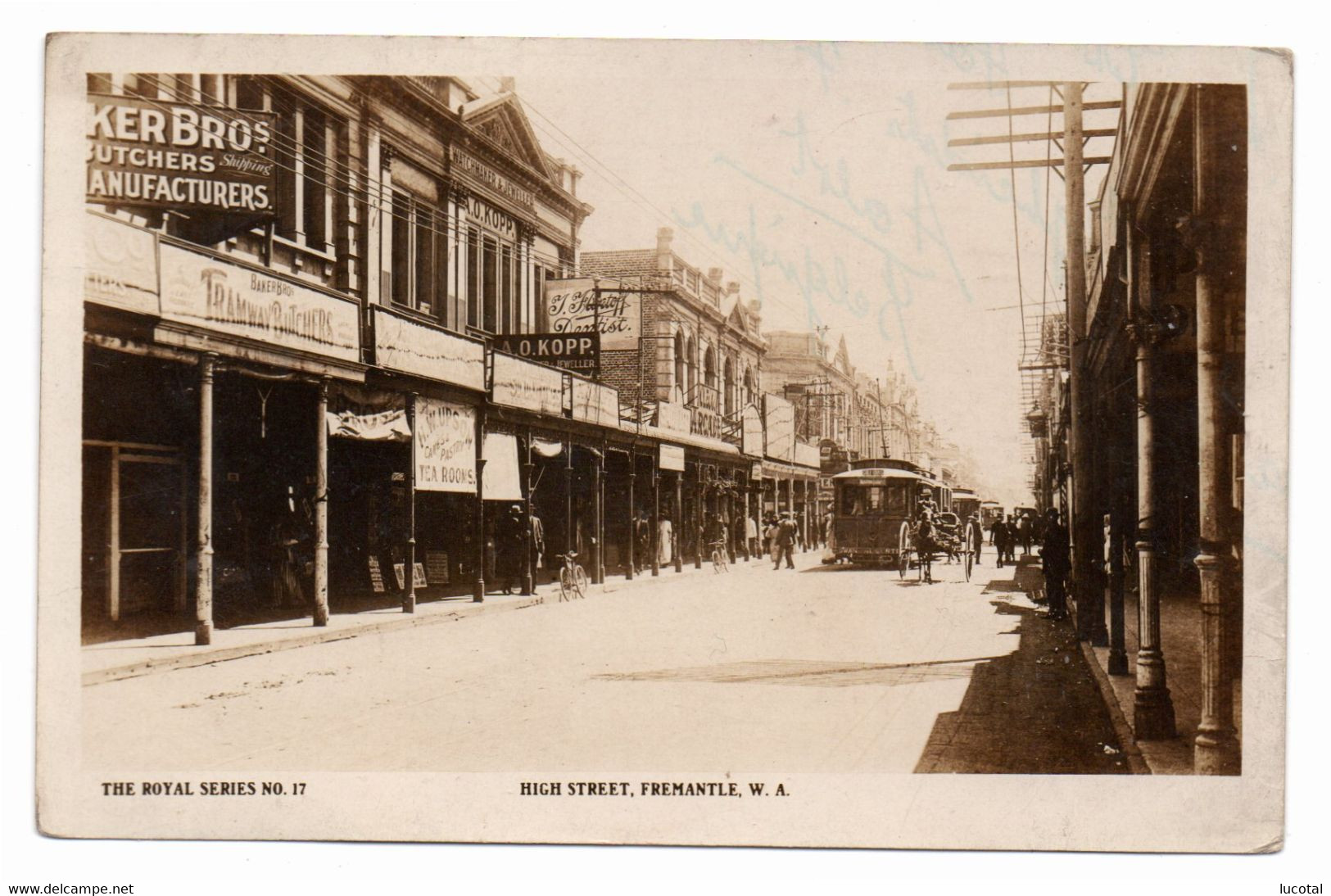 Australia - Fremantle - Tramway -1923 - Fremantle