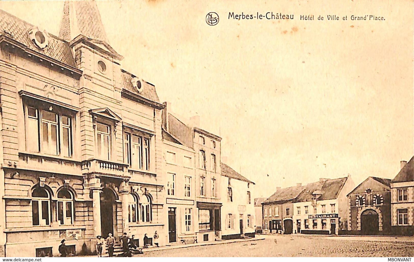Merbes-le-Château / Hôtel De Ville & Gd Place - Merbes-le-Château