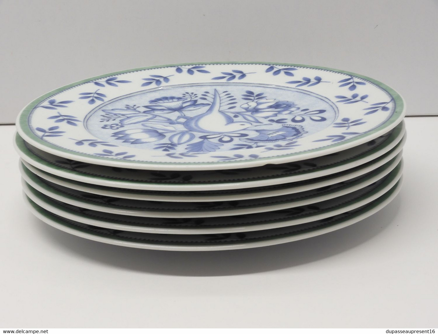 *6 ASSIETTES DESSERT VILLEROY & BOCH CORDOBA PORZELLAN SWITH 3 DESIGN XXe  E - Altri & Non Classificati