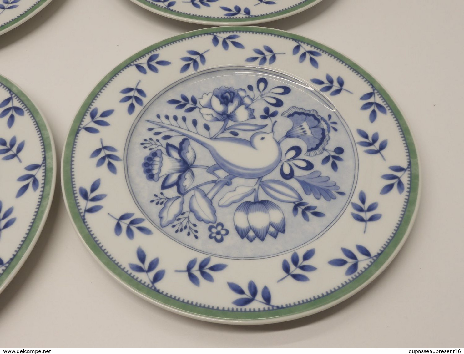 *6 ASSIETTES DESSERT VILLEROY & BOCH CORDOBA PORZELLAN SWITH 3 DESIGN XXe  E